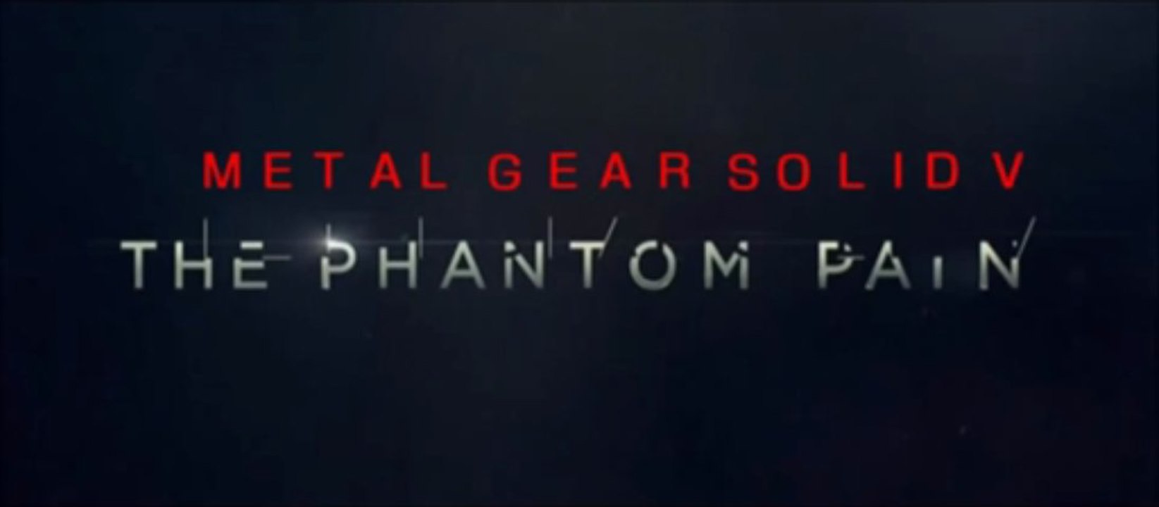 Metal Gear Solid 5 Trailer