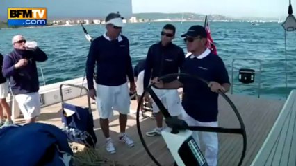 L'ancien PDG de L'Oréal, Lindsay Owen Jones, passionné de voile - 18/06