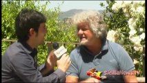 Beppe Grillo Inedito - Intervista ESCLUSIVA - Sicilia News TV