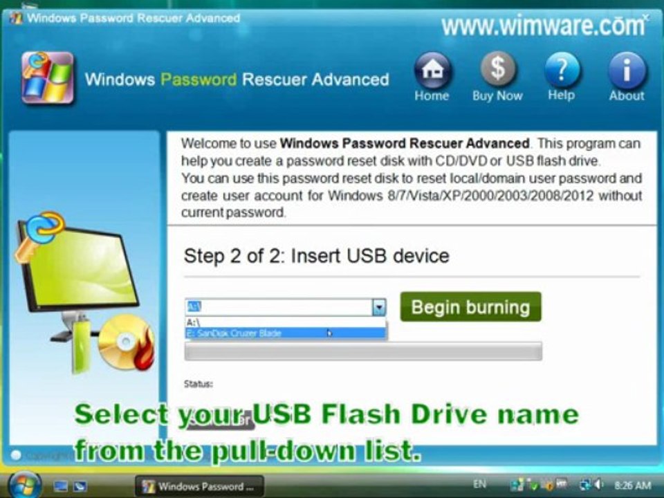 Reset Dell Windows Vista Administrator Password - Dell Laptop Password Recovery
