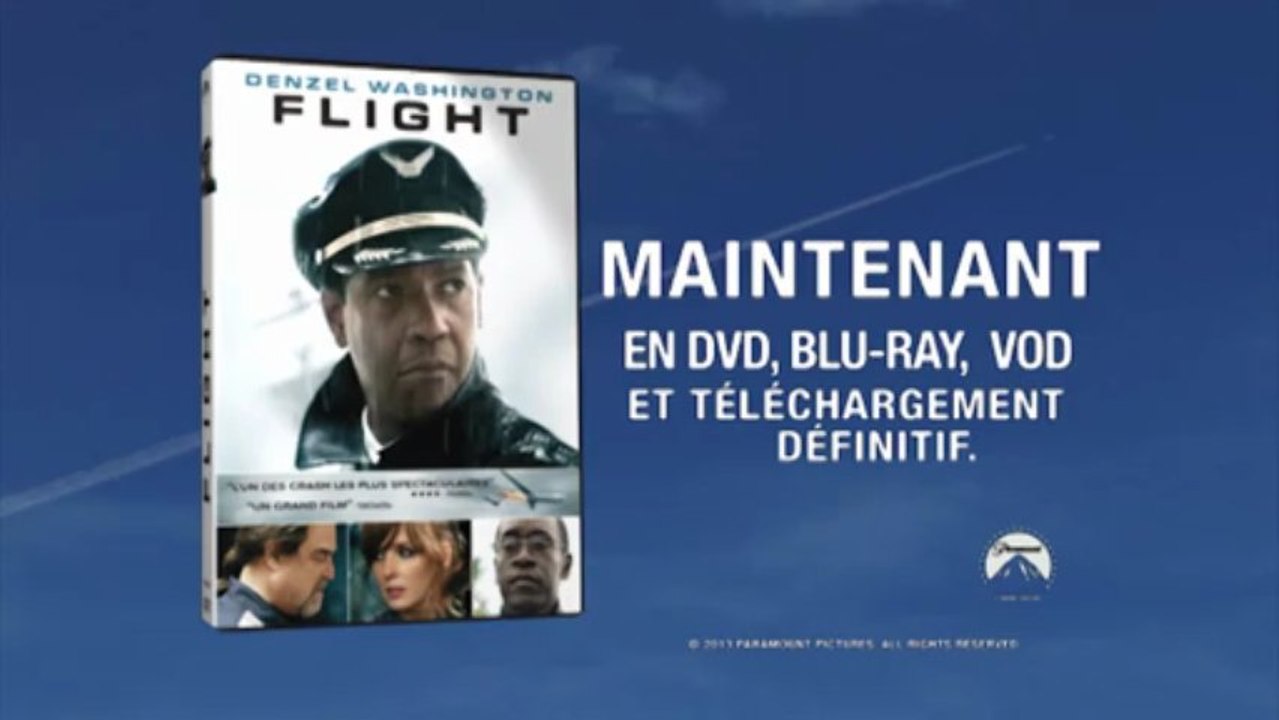 FLIGHT - DISPONIBLE EN DVD ET BD