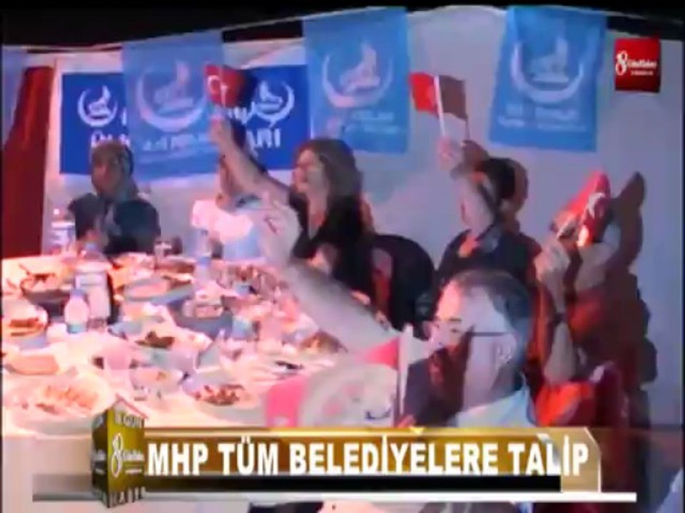 İSKENDERUN MHP GECE DÜZENLEDİ 8 GUN HABER