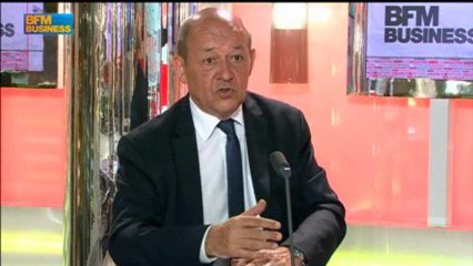 Jean-Yves Le Drian, ministre de la Défense dans Le Grand Journal - 17 juin 2/4