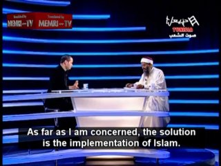 Tunisian Salafi Cleric Khamis Mejri Rejects Democracy and Praises Bin Laden