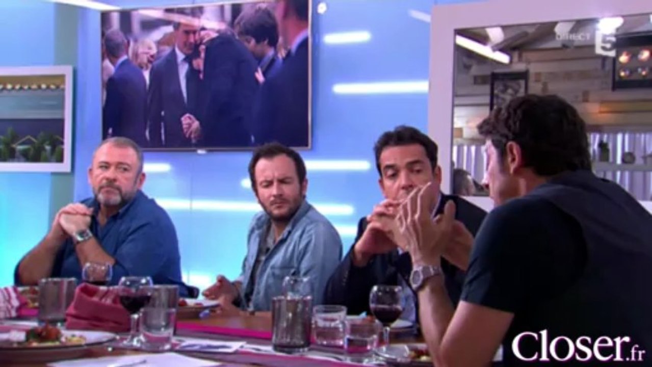 Zapping : Patrick Bruel réagit à sa photo avec Jérôme Cahuzac sur le plateau de "C à Vous"