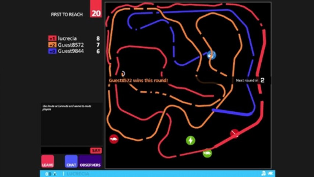 Curve Fever avec Keithdae et Kono