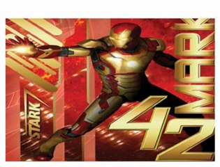 Buy Iron Man Printed Bedsheets Online In India