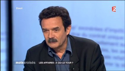 Arbitrage Tapie, l'hommage de Plenel à Bayrou, Mots Croisés - 170613