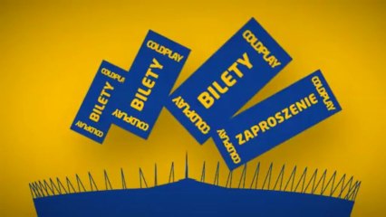 RMF FM - reklama dnia z Coldplay (9.09.2012)