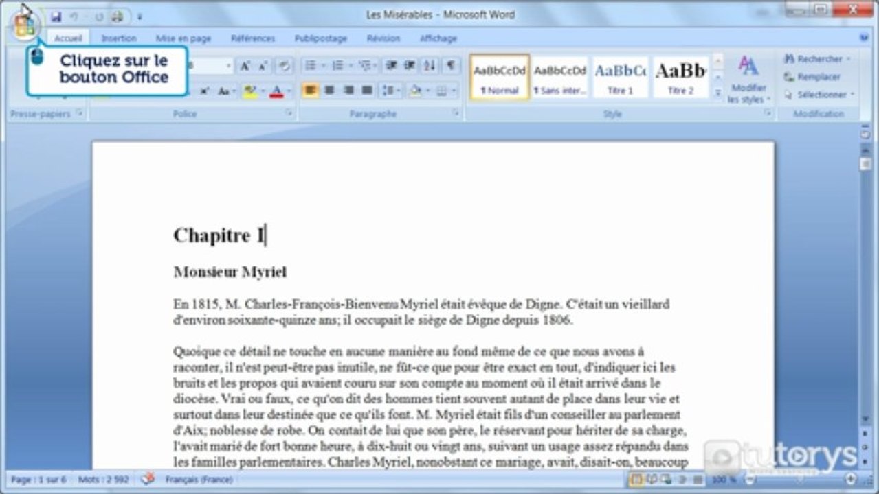 Comment envoyer un document par email avec Word 2007 ?