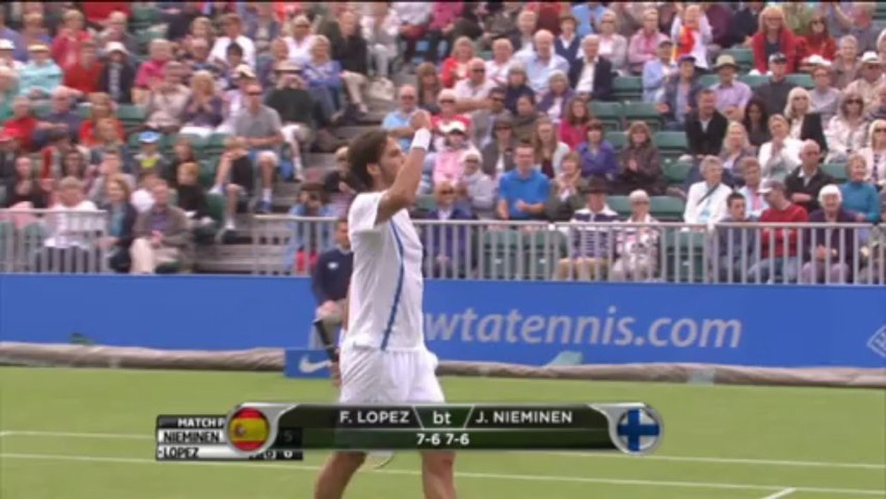 Eastbourne - Feliciano López pasa a la segunda ronda