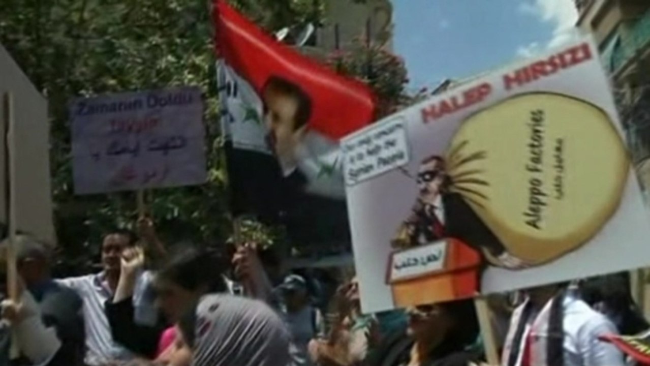 "We say to the Turkish people: we are with you,...