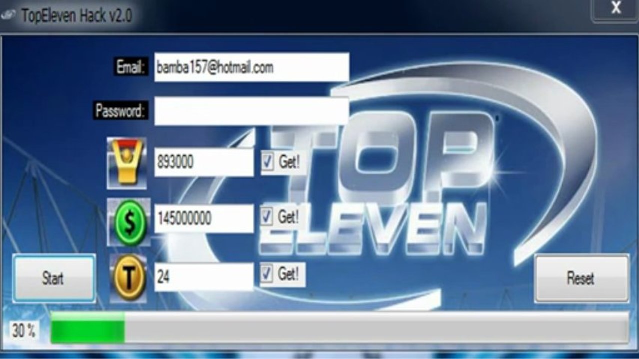 TopEleven FootBall Manager Hack 2013