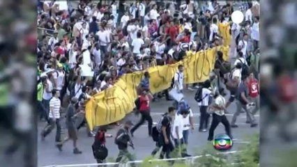 Brezilya'da son 20 yılın en büyük protestosu