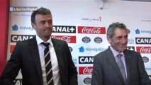 Luis Enrique presentado como entrenador del Celta: 
