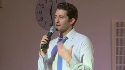 Glee's Matthew Morrison gives advice on how to succeed