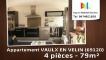 A vendre - Appartement - VAULX EN VELIN (69120) - 4 pièces - 79m²