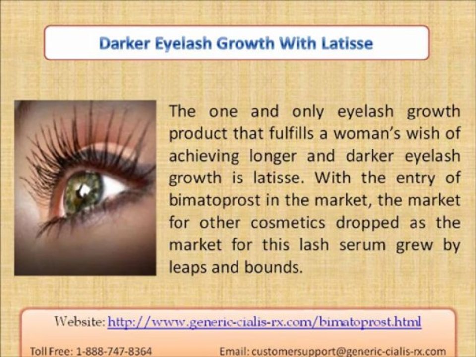 Latisse a lash growth serum
