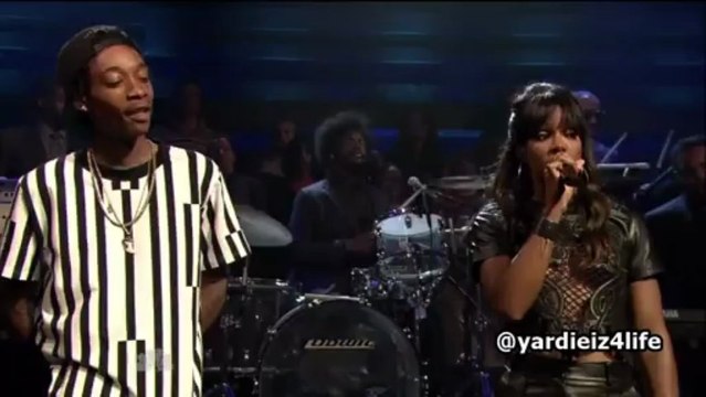 Kelly Rowland - Gone (feat. Wiz Khalifa) @ Jimmy Fallon