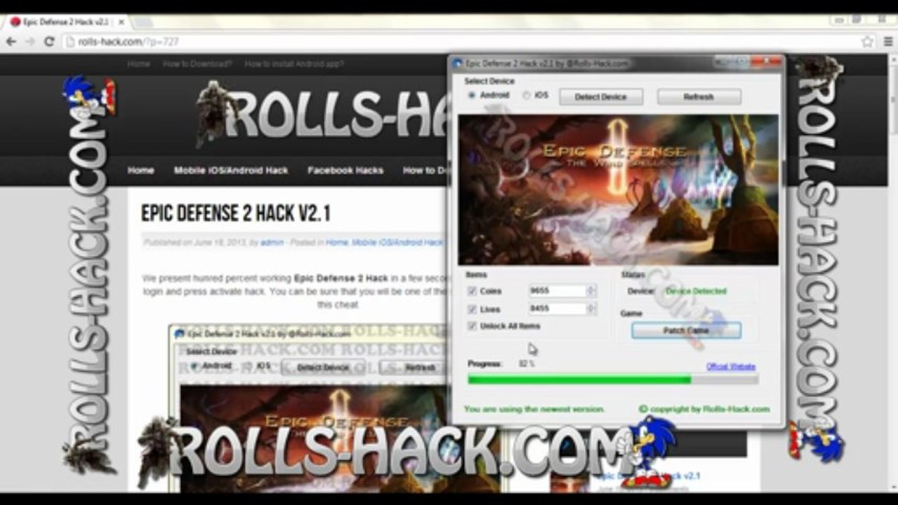 Epic Defense 2 Hack v2.1 (Android,iOS)
