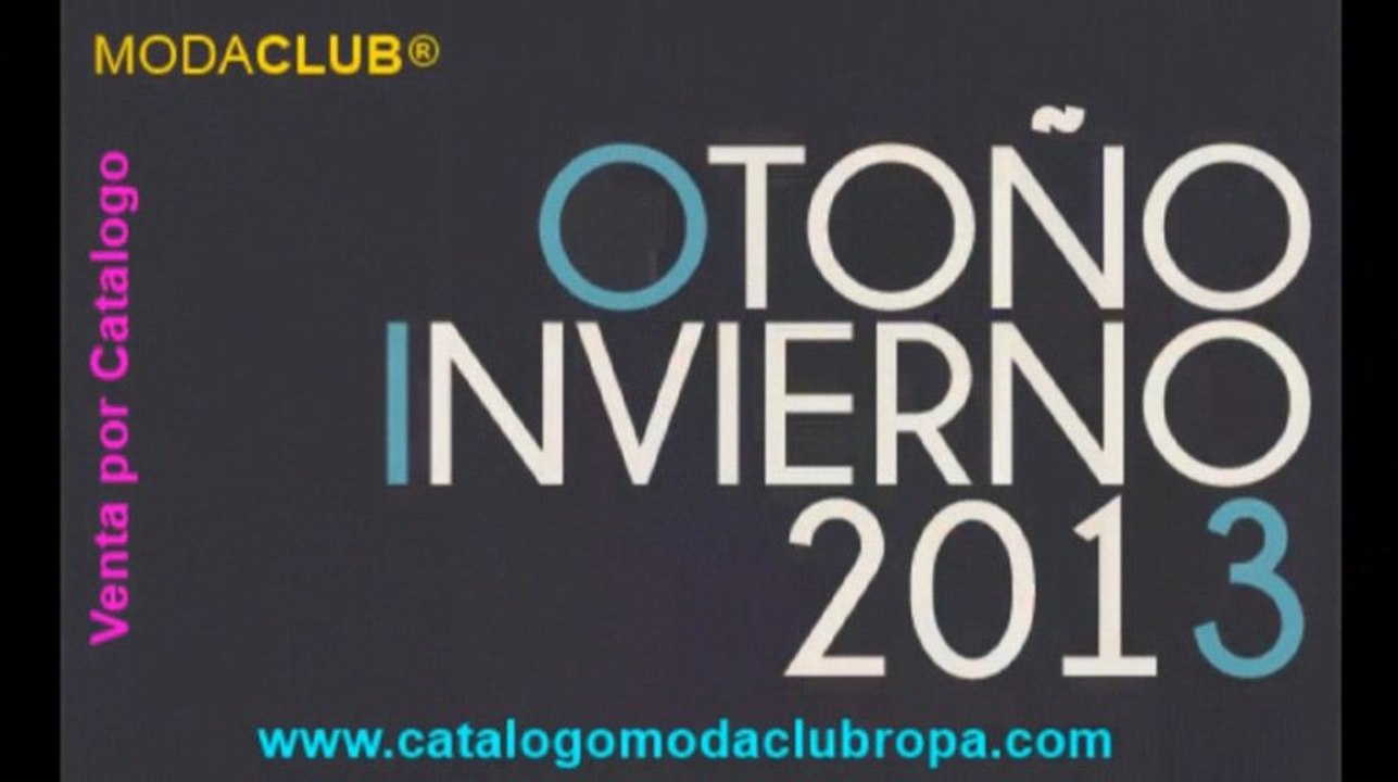 Nuevo Catalogo Moda Club Otoño Invierno 2013