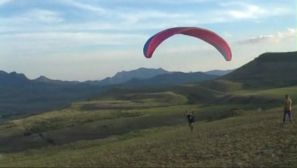 КРЫМ. Горы и парапланы