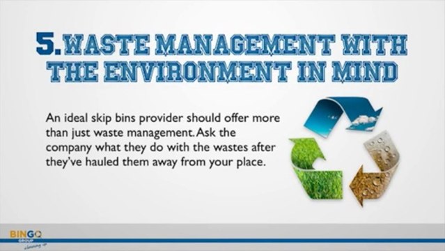 5 Things to Look for When Hiring Skip Bins