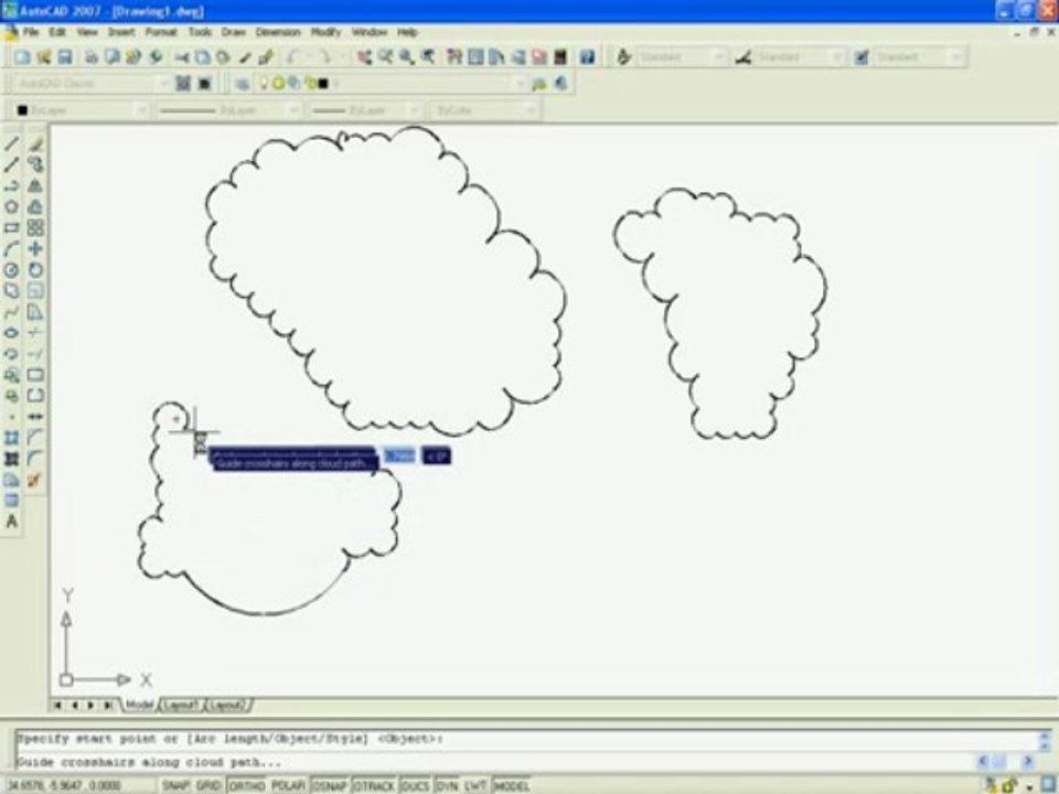 Auto CAD in Urdu REVISION  Cloudes (www.cadurdu.com)