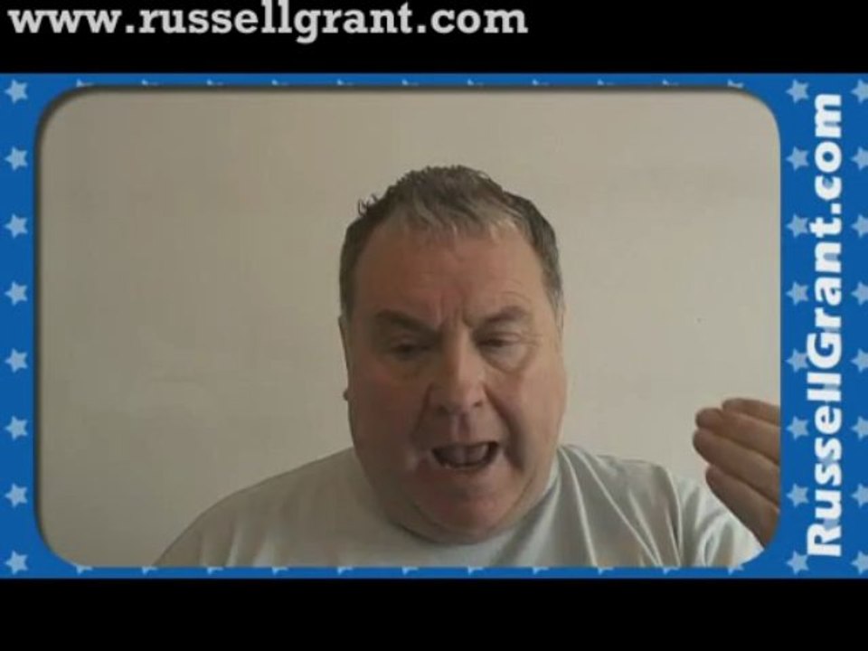 Russell Grant Video Horoscope Pisces June Wednesday 19th 2013 www.russellgrant.com