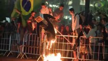 Protestos violentos em São Paulo