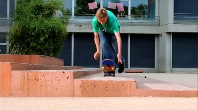 Changement de roues en one-foot manual