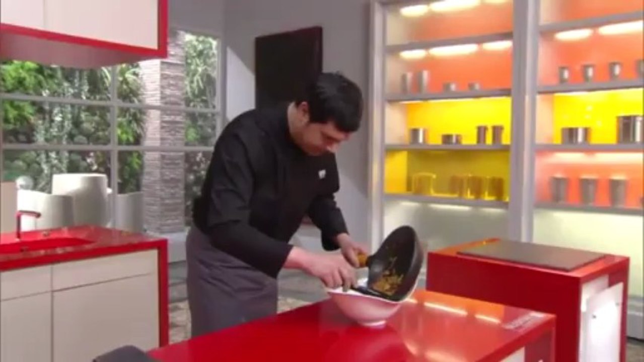 Tagliatelle amb llagostins i xiitakes