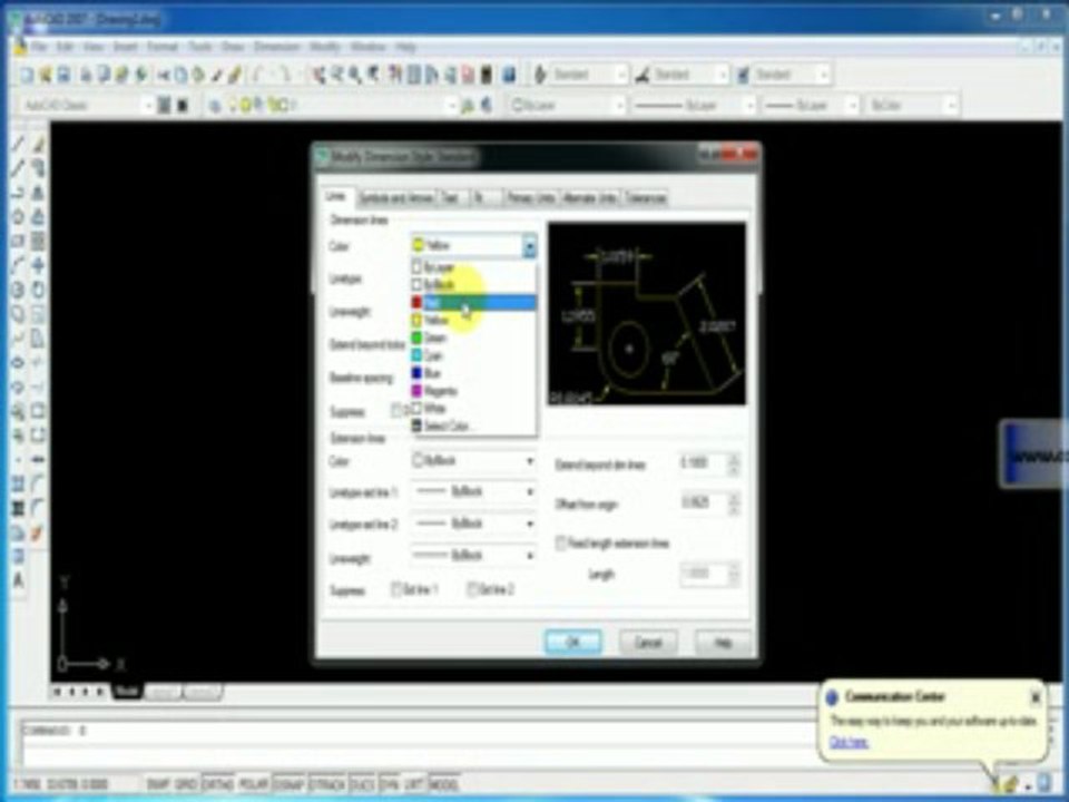 dimension style manager