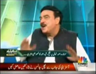 Sheikh Rasheed funny mimicking Farooq Star MQM which made anchor and cameraman laugh