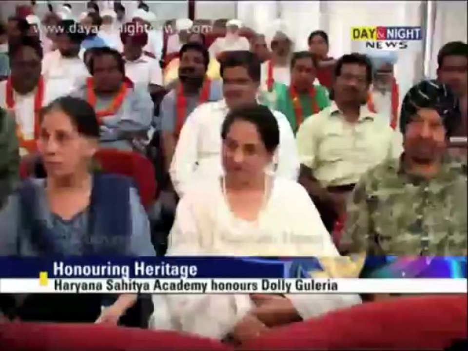 Haryana Sahitya Academy honours Dolly Guleria