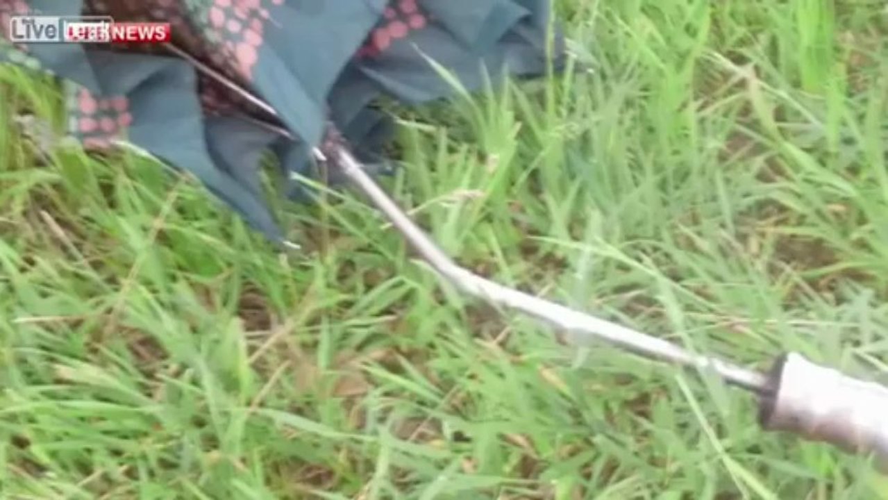 Lightning strikes mother and daughter