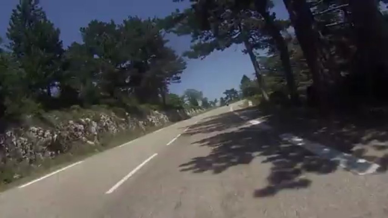 InGoPro - Balade au Mont Ventoux avec Ceven moto 30 34 en YZF R125