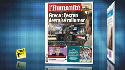 Revue de presse Unes 1ère - 19 juin 2013