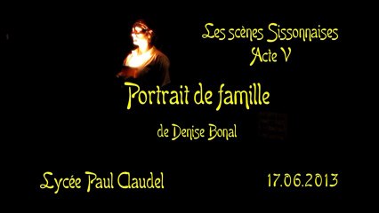 Théâtre - Portrait de famille - Sissonne - 17.06.2013