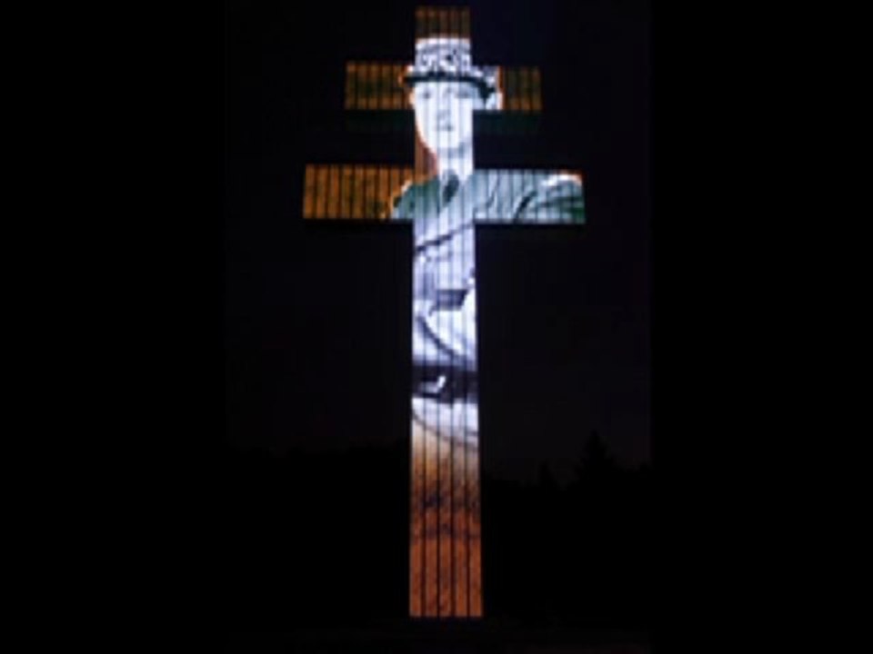 Son et lumière Croix de Lorraine