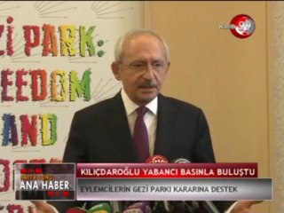 KILIÇDAROĞLU YABANCI BASINLA BULUŞTU