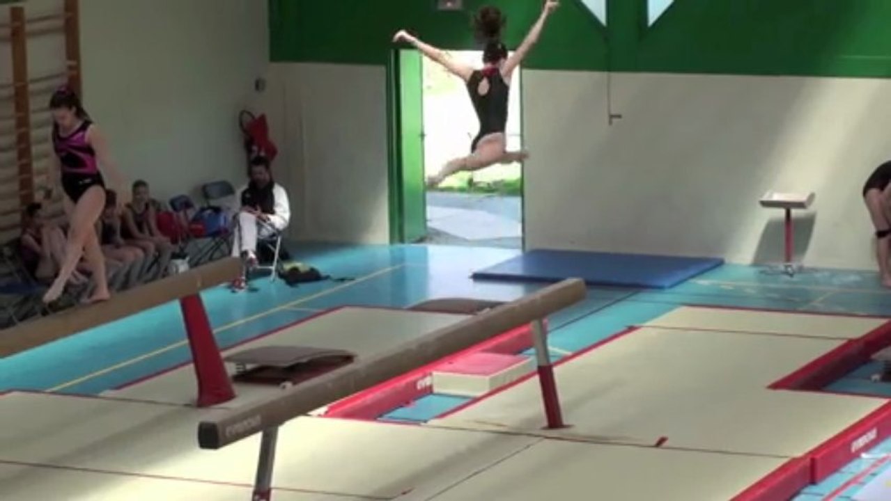Finale de zone de gymnastique par équipe DIR.