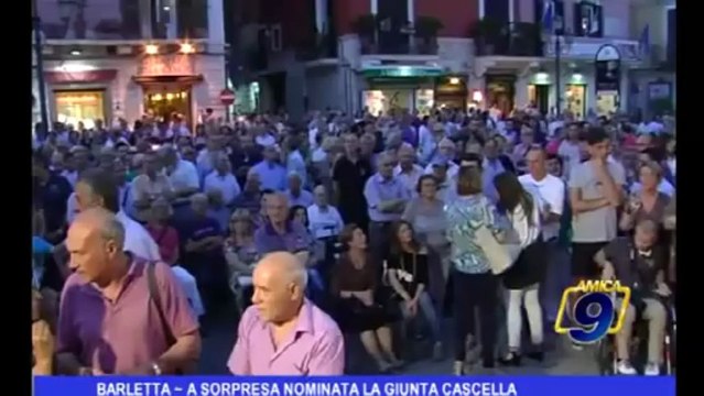 Barletta | A sorpresa nominata la Giunta Cascella