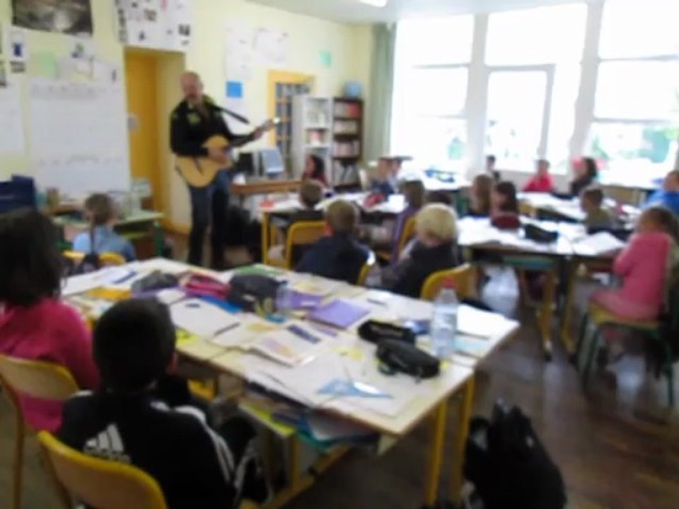 Chanson chez les CE2-CM1