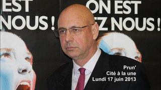 Christian Bouchet dans Cité à la une, sur Prun' — 17 juin 2013