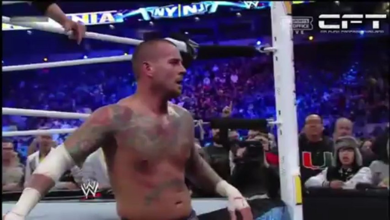 CM Punk VS Undertaker [Wrestlemania 29]