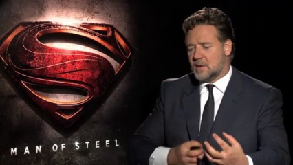 Man Of Steel - ITW Russel Crowe