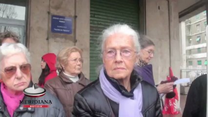 Download Video: No alla chiusura del Poliambulatorio, cittadini del Flaminio in piazza per protesta