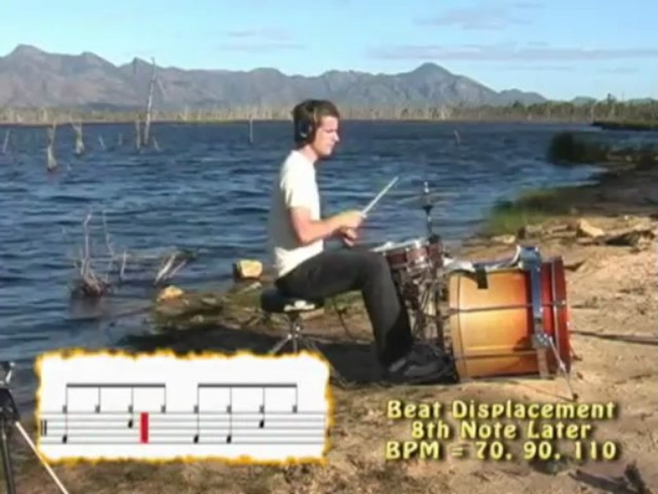 Drum Beat Displacement - Icanplaydrums_com
