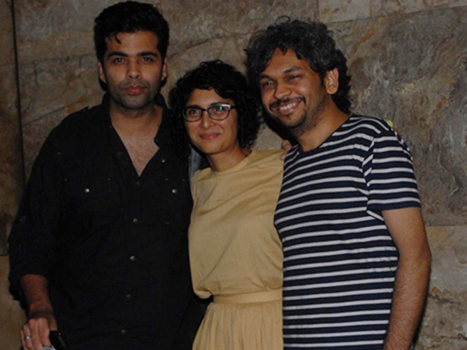 Kiran Rao and others at Ship of Theseus Screening